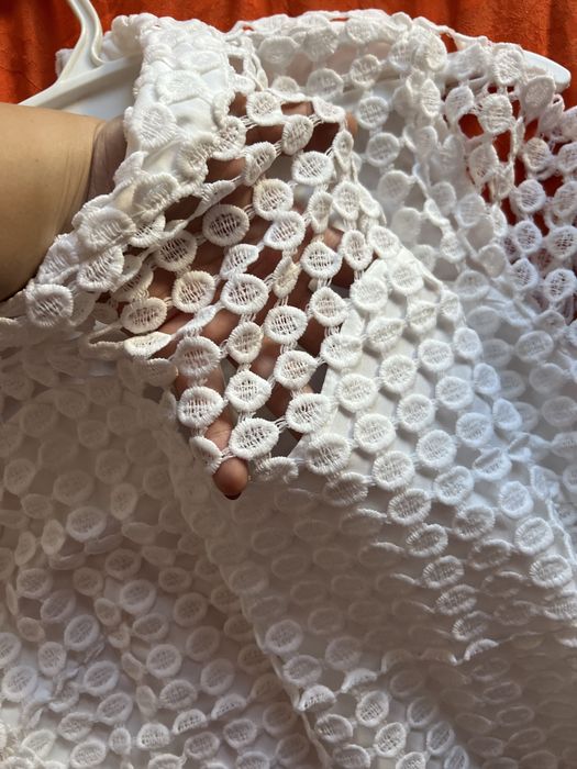 Дамска бяла рокля