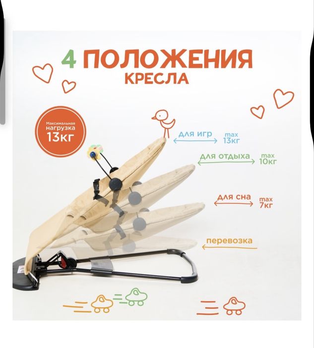 Продам Шезлонг 0+
