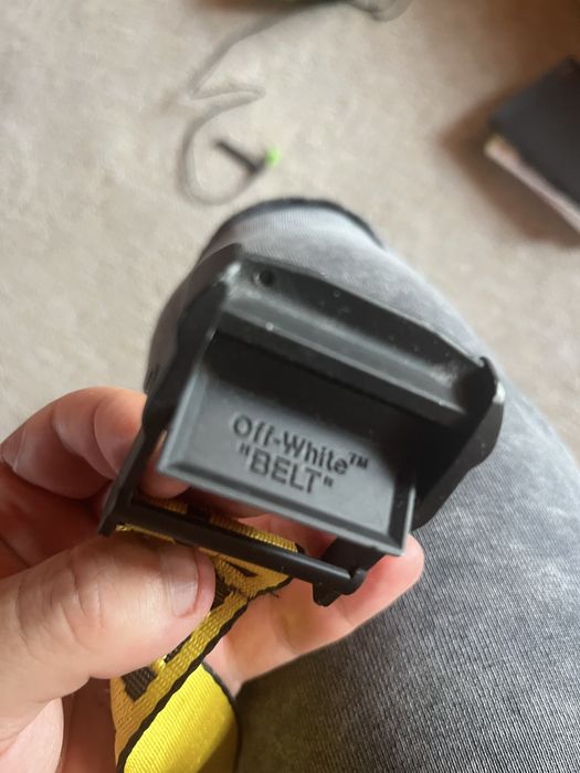 Off White Industrial колан belt