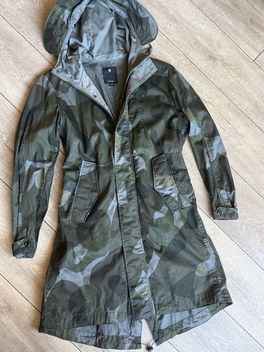 G Star RAW : Rovic Parka -Дълго преходно яке размер S  / Оригинал