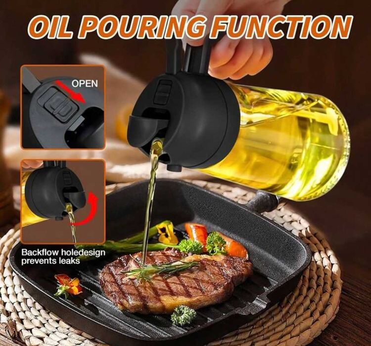 Dispenser ulei 2 in 1, 500 ml