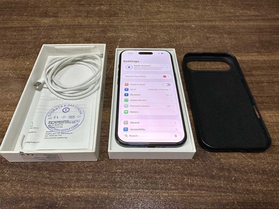Apple iPhone Air 512GB / 100% / Гаранция