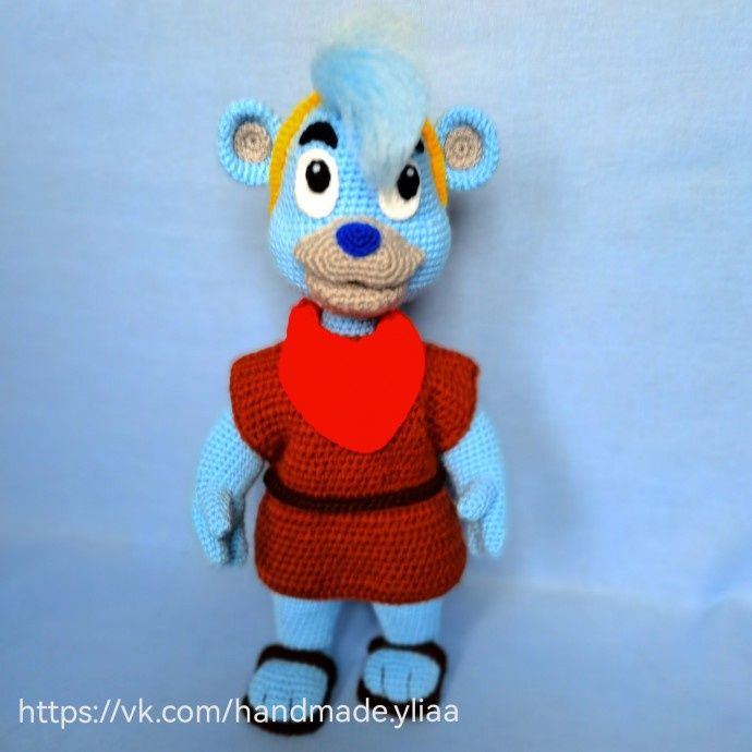 Вязаные игрушки ручной работы