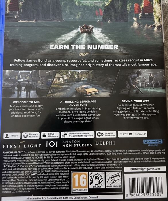 007 first light PS5 / бартер/