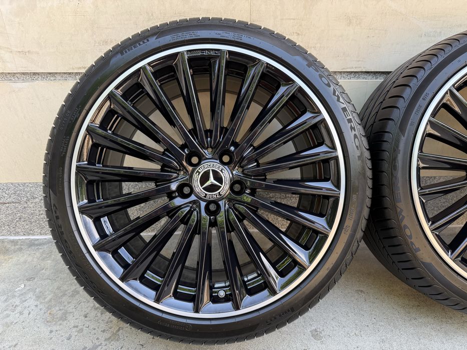Оригинални джанти МЕРЦЕДЕС MERCEDES AMG W206 S206 C класа Ц В205 комби С206 AMG line 19 цола спорт пакет 5X112 CLA CLC CLE 63 АМГ 53 AMG OEM джанти oz