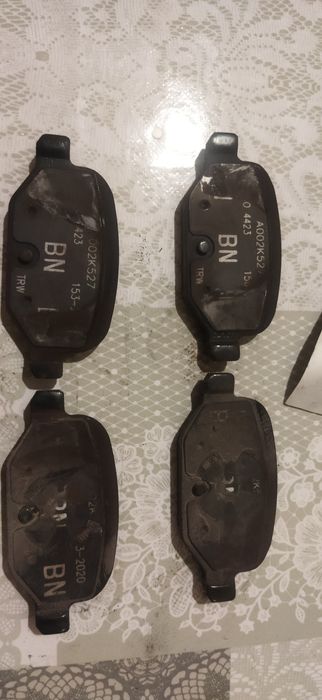 Тормозные колодки задние Веста