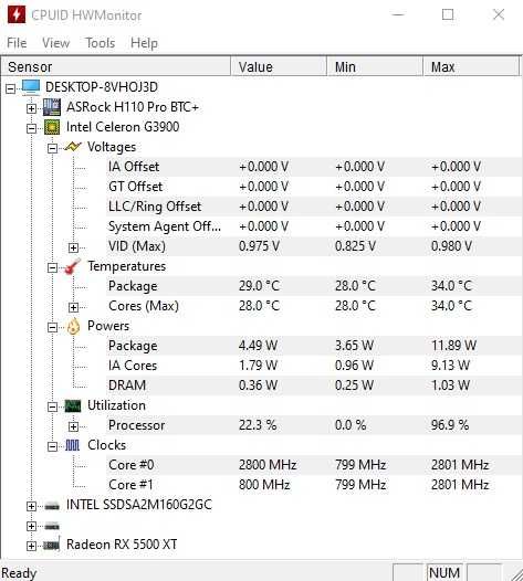 Процесор Intel Celeron G3900, socket 1151, Skylake