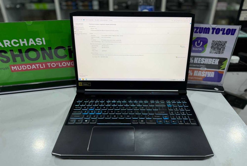 Мощный Ноутбук Predator Acer Predator i9-11900H/16GB//SSD512GB/RTX3060