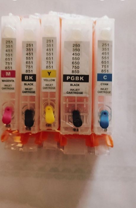 Set cartușe  reîncărcabile imprimanta Canon