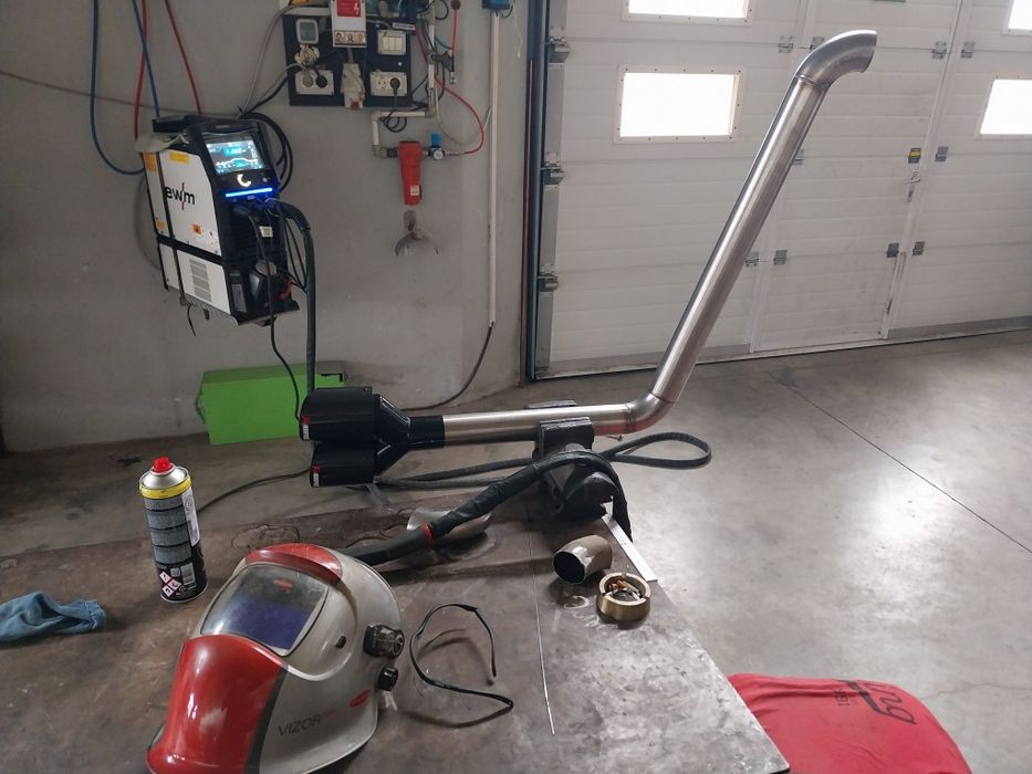 Evacuari custom inox,downpipe ,traseu aluminiu ,inox,