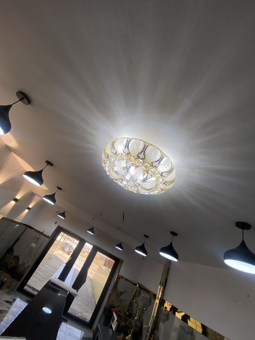 Super pret  Lustra noua de cristal Moderna de Lux