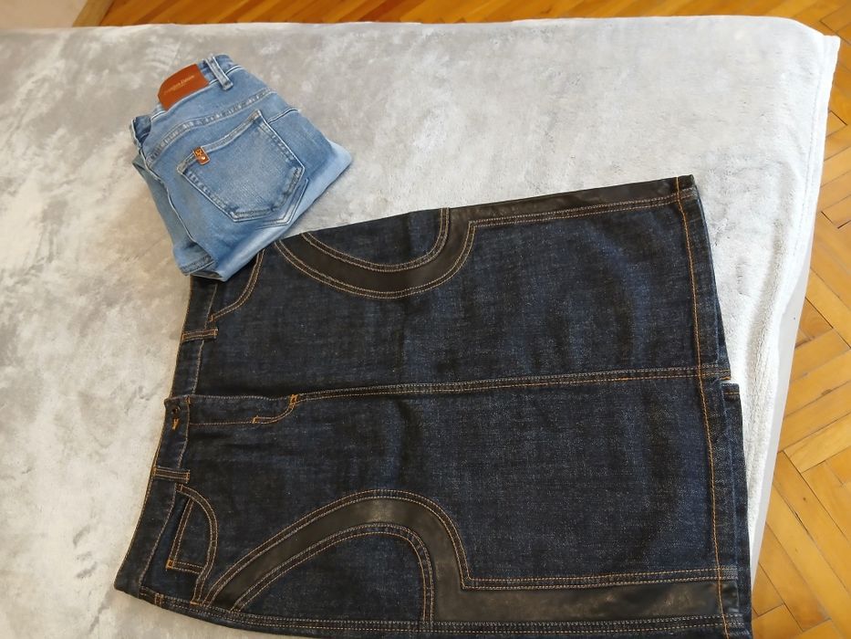 Дамски дънки ,размер М-L  -2 броя комплект