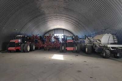 Строим бескаркасные ангары