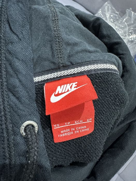 Nike худи черного цвета