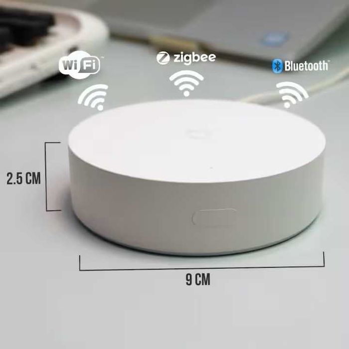 Hub Gateway Xiaomi 3 Wifi, Zigbee & Bluetooth + 4 senzori
