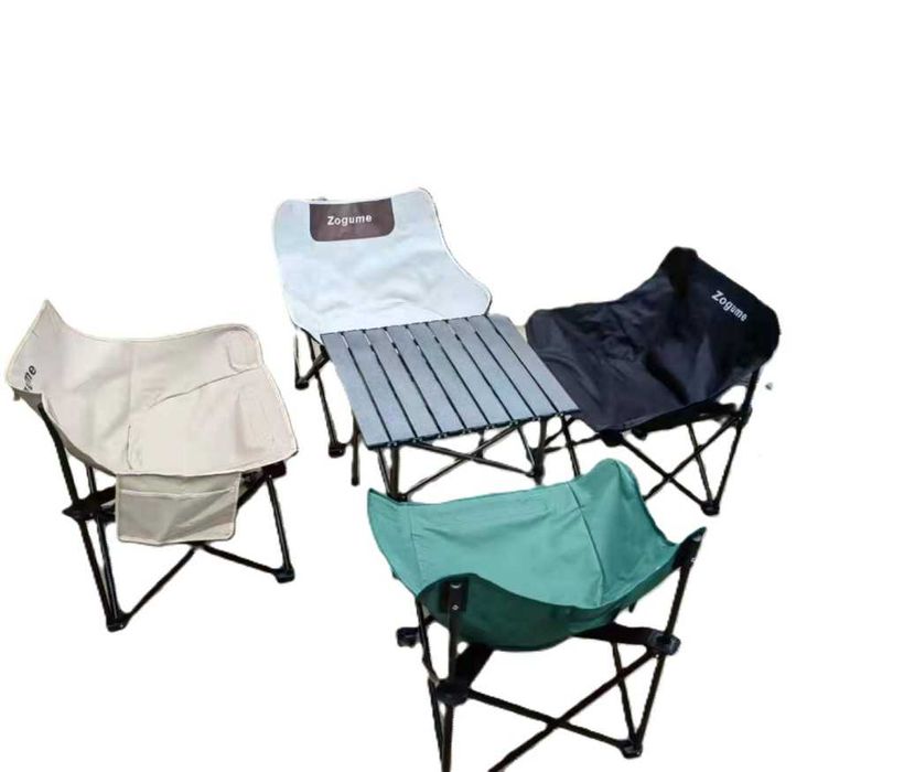 Комплект сгъваеми градински столове  + Mаса подходящи за къмпинг