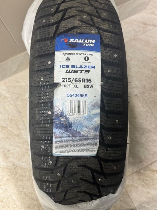 Шины зимние шипованные SAILUN 225/65R16