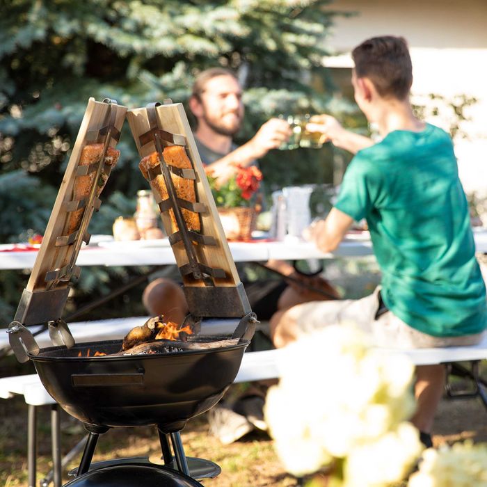 Set 2 placi lemn pentru afumat peste Relaxdays germania Lichidare stoc