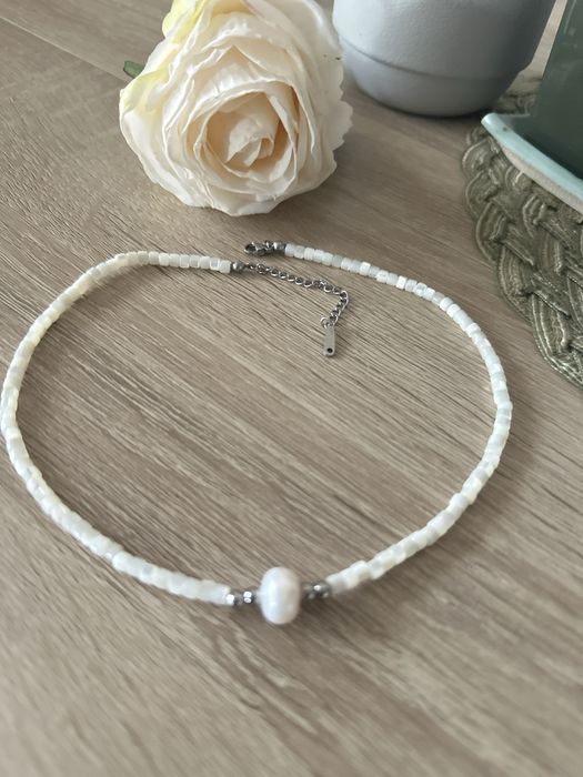 Колие Makasi седеф и перла