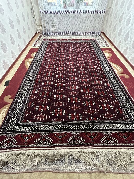 Продается туркменский ковер 2*4 см