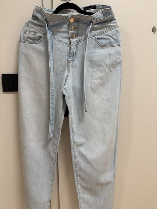 Дънки с висока талия от Pinko, М, Zara М