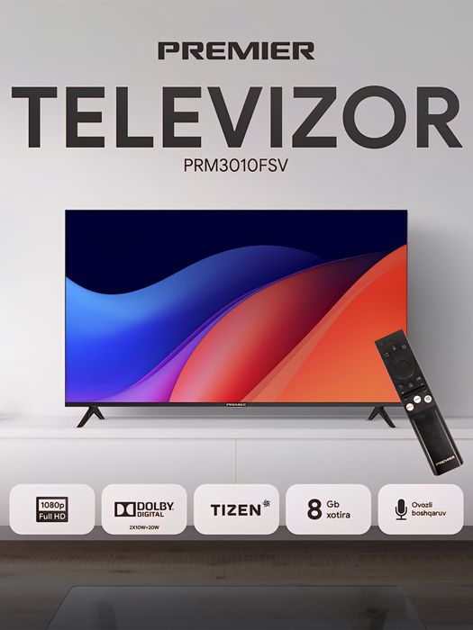 Premier 43PRM3010FSV FHD smart tv
