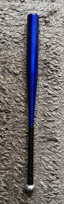 Bata de baseball aluminiu albastru