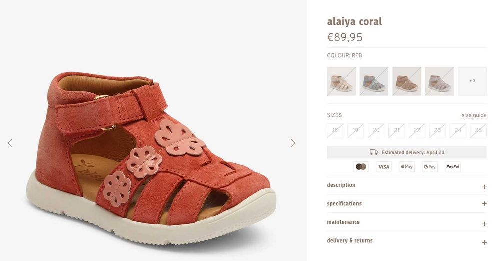 Сандали, чисто нови, Biomecanics, Geox, Clarks - н. 21