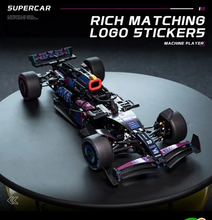 Конструктор Лего Формула-1 Alpine BWT