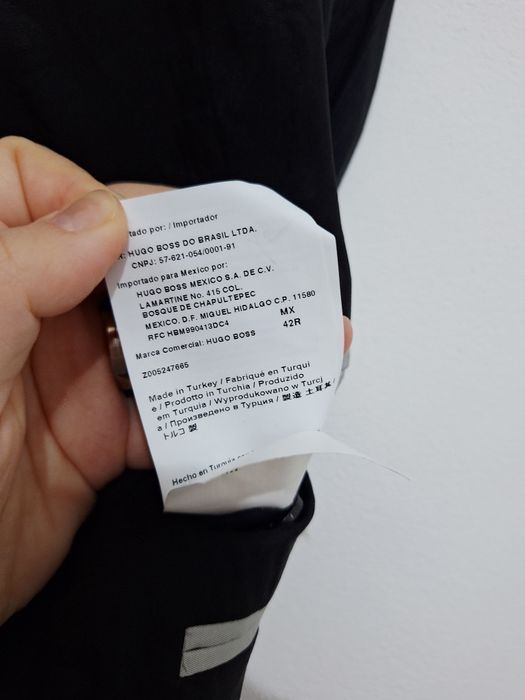 Sacou bărbați Hugo BOSS The James 100% lână mărimea 52