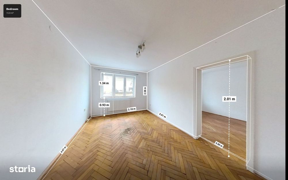 De vânzare apartament 2 camere zona Centrală