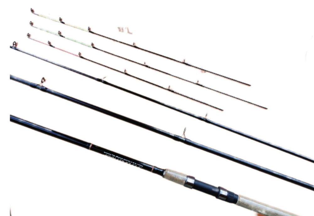 Фидер въдица Strong River 3.90 и 4.20мт, 200гр акция. За оргомни риби