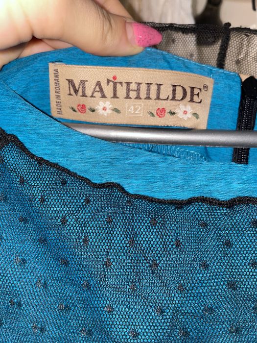 Rochie de seară, cu trenă sau cordon (2 moduri de purtare)