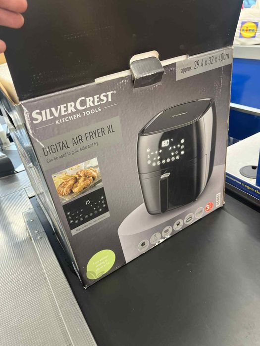 Чисто нов еър фрайер air fryer Silver crest 5,2л XL