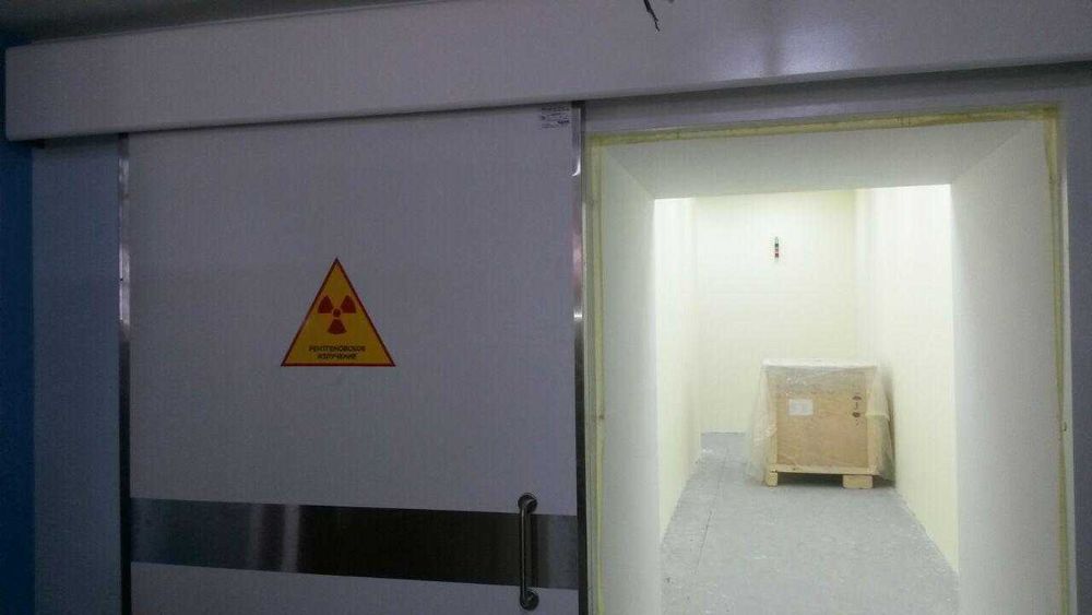 Автоматические  сенсорные двери, для ангиографии   и чистых комнат