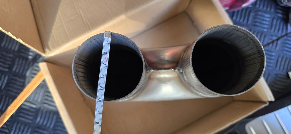 Y pipe 2хФ60 - Ф65