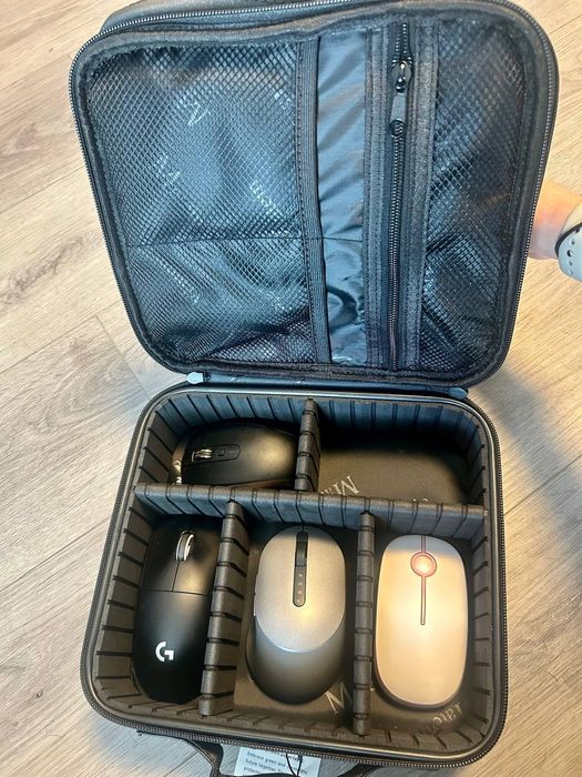 Geanta organizator cabluri Matein Shockproof, portabila