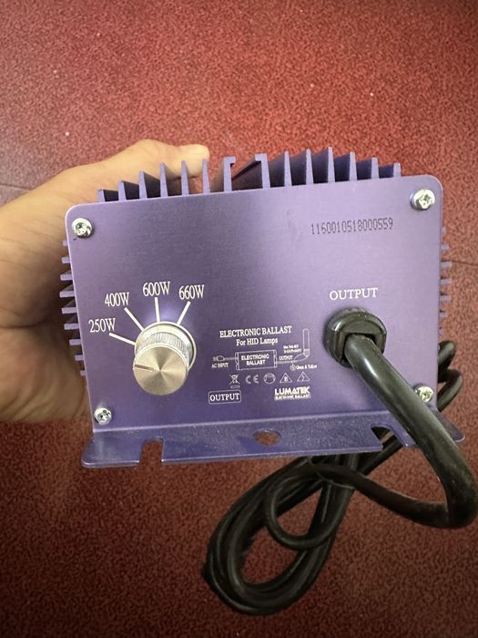 Lumatek LK6240 Balast digital profesionist 600W reglabil