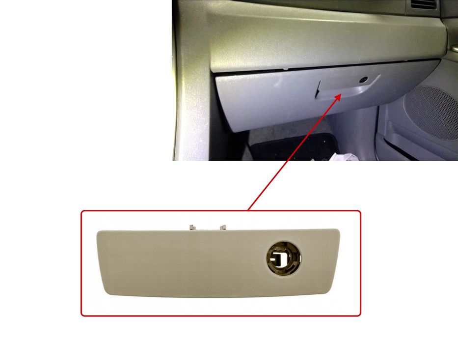 Дръжка за жабка на Chrysler / Jeep