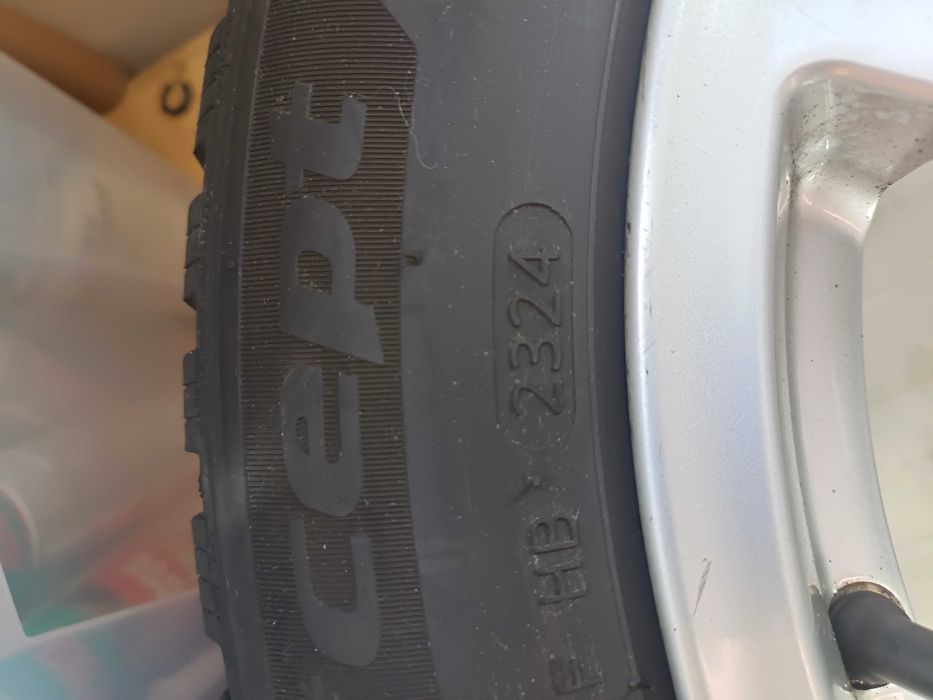 Mazda лети джанти 16цола+зимни гуми