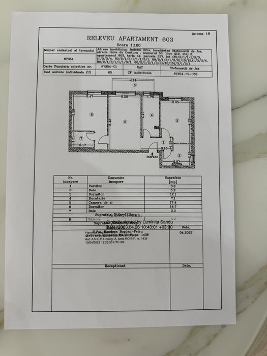 Apartament 3 camere premium cosmopolis