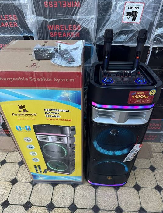 Калонка Караоке Микрафон Bluetooth Aux fleshka