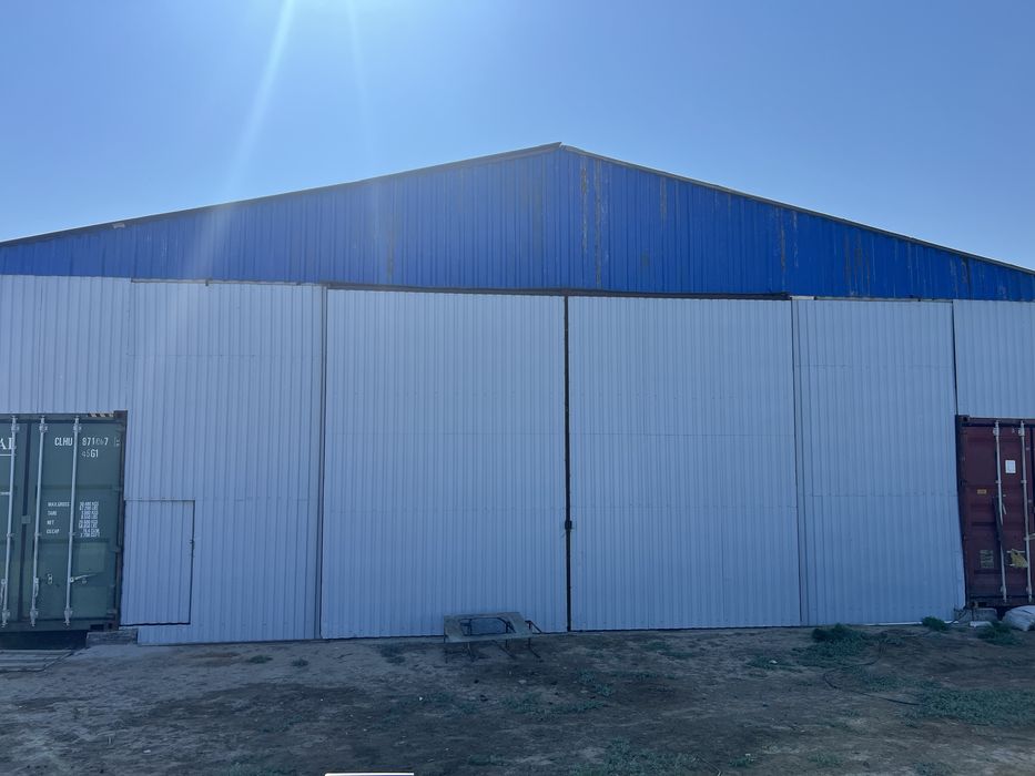 Ангар с кран балкой