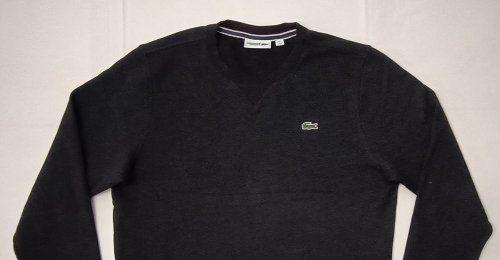 Lacoste Fleece Sweatshirt оригинално горнище M памучен суичър горно