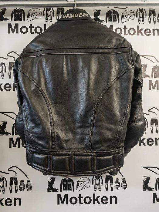 Costum moto piele Vanucci marime 52 lung
