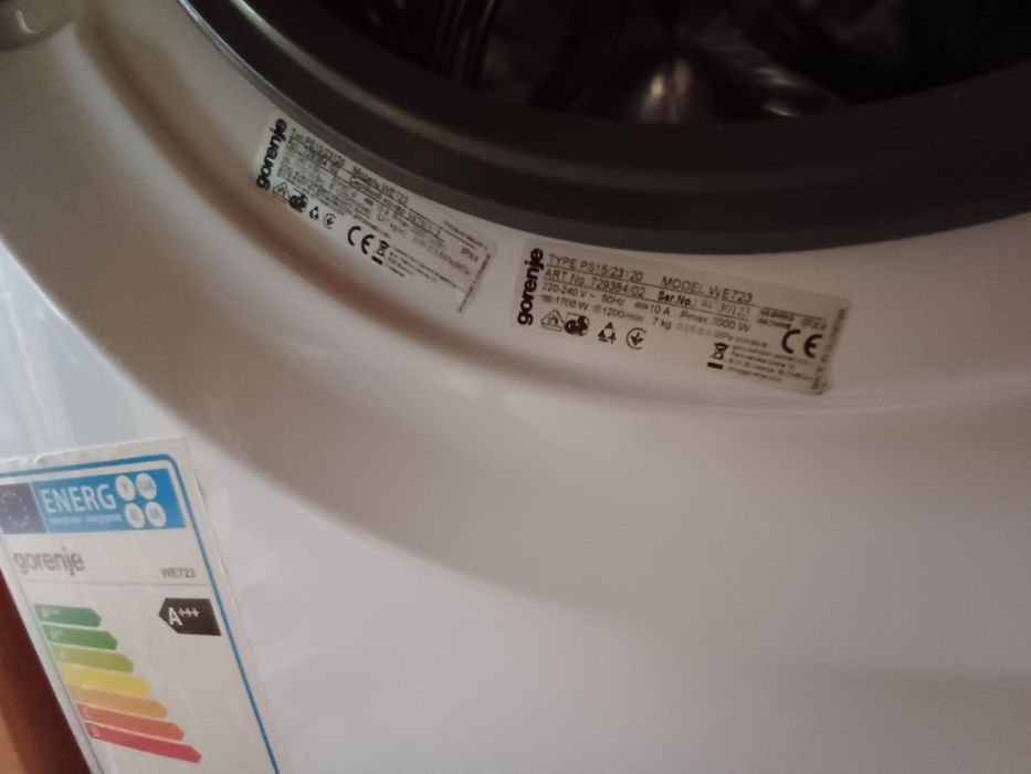 Пералня Gorenje WE723,  А+++ , 7кг.