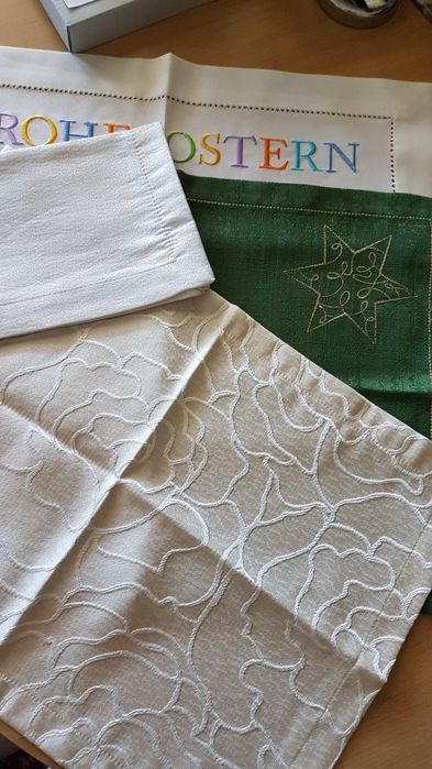 3Покривки за маса или студено сервиране