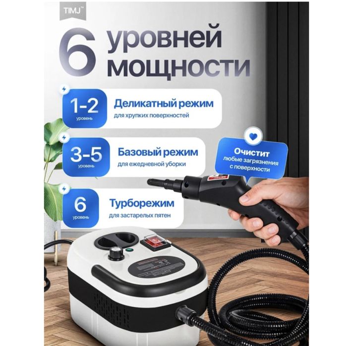 Пароочиститель новый