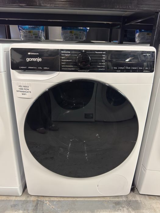 Mașină de spălat rufe 8kg  Gorenje WPNA84SATSWIFI, factura si garantie 12 luni