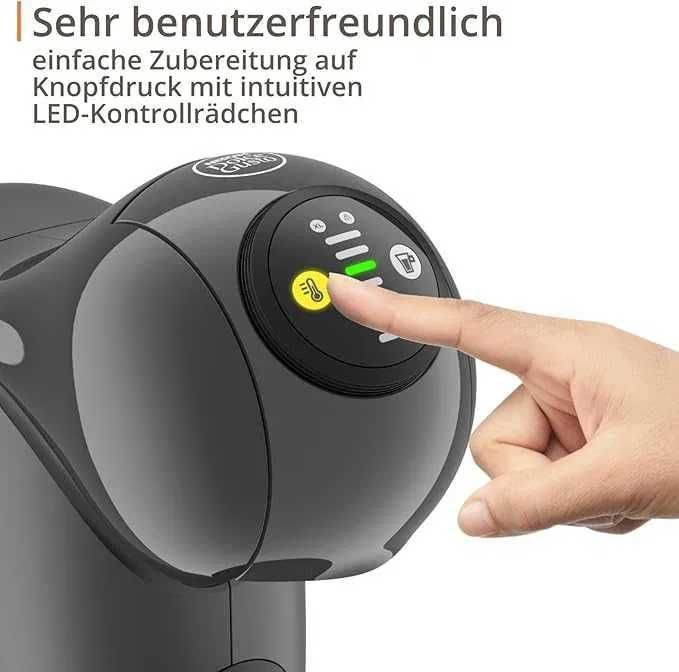 Кафемашина с капсули KRUPS NESCAFÉ Dolce Gusto Genio S, антрацит